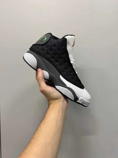 Кросівки Nike Air Jordan 13 Grey/White premium | Кроссовки Найк чоловічі жіночі