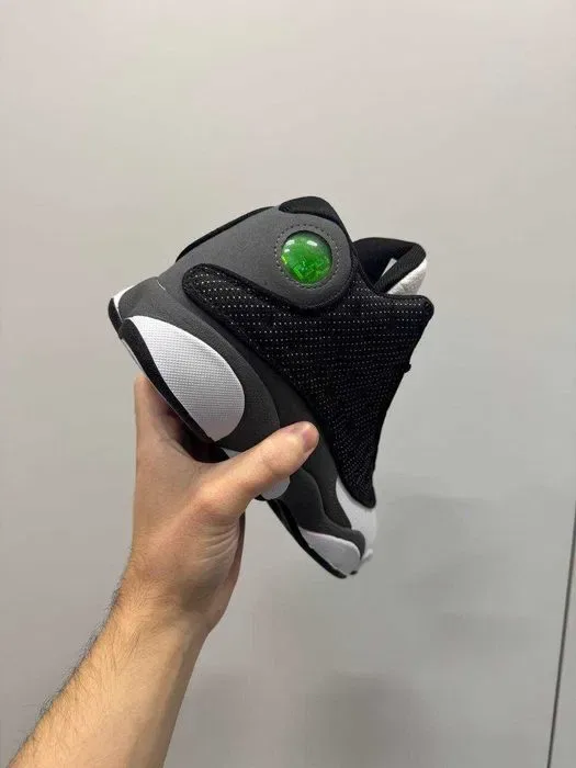Кросівки Nike Air Jordan 13 Grey/White premium | Кроссовки Найк чоловічі жіночі — фото 4