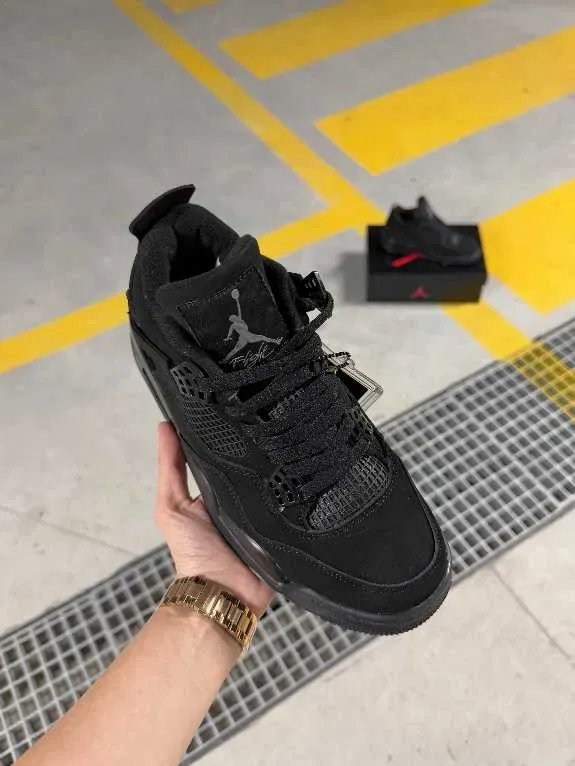 Кросівки Nike Air Jordan 4 Black Onyx Кроссовки Джордан. — фото 3