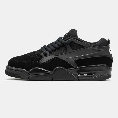 Кросівки Nike Air Jordan 4 RM Triple Black premium | Кроссовки Найк чоловічі