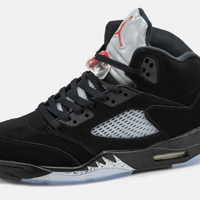 Кросівки Nike Air Jordan 5 Black Metallic premium | Кроссовки Найк чоловічі — фото 7