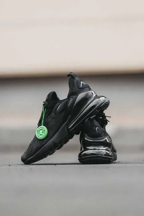 Кросівки Nike air max 270 Triple Black premium | Кроссовки Найк чоловічі жіночі — фото 3