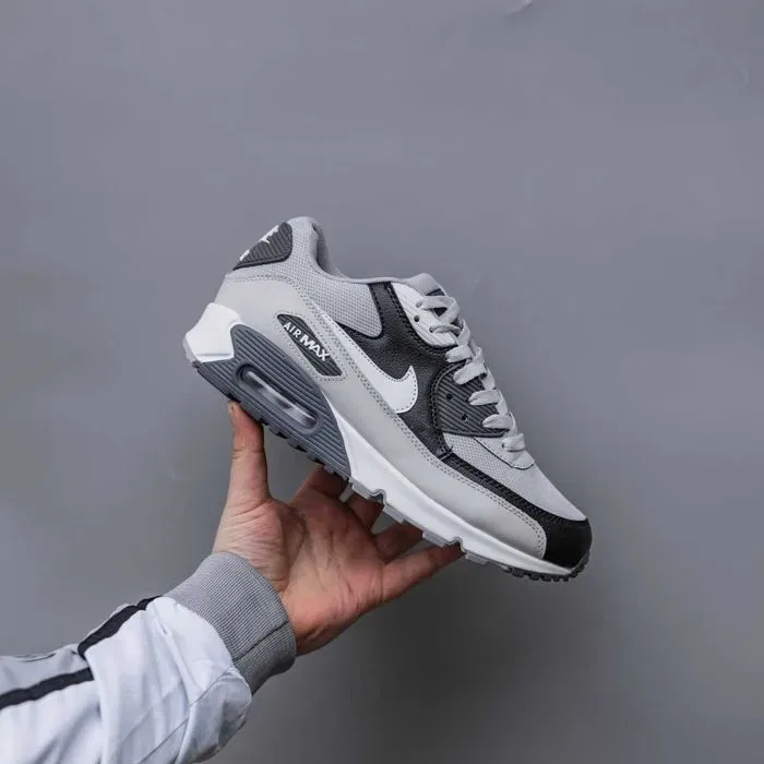Кросівки Nike Air Max 90 Black/White/Grey premium | Кроссовки Найк чоловічі жіночі — фото 2