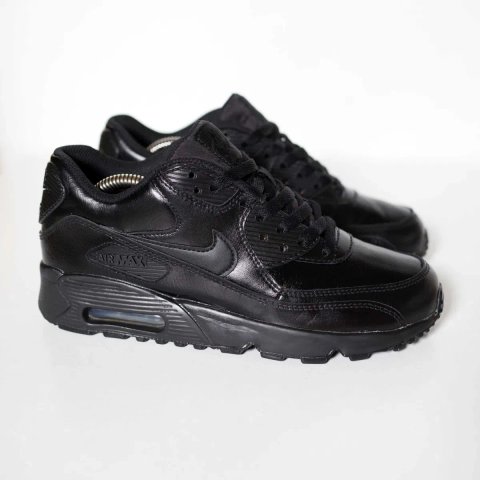 Кросівки Nike Air Max 90 Leather Black оригінал 38,5 розмір чудові