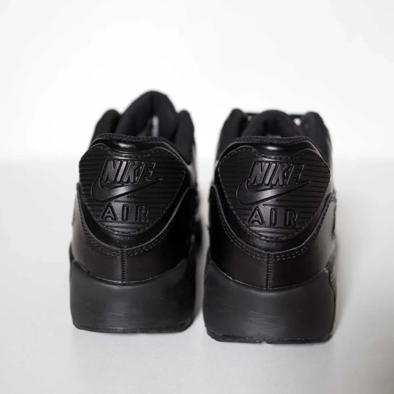 Кросівки Nike Air Max 90 Leather Black оригінал 38,5 розмір чудові — фото 5