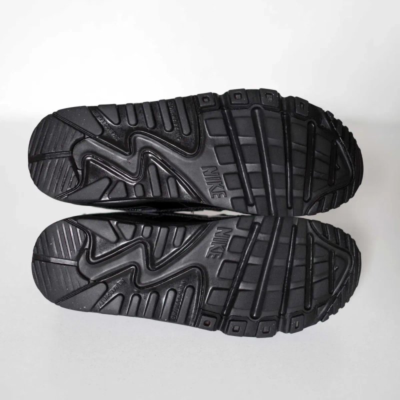 Кросівки Nike Air Max 90 Leather Black оригінал 38,5 розмір чудові — фото 6