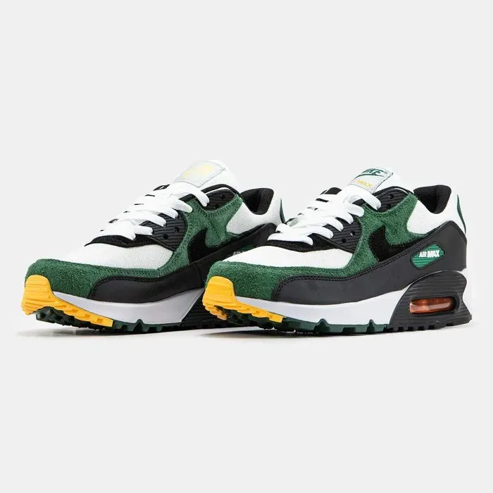 Кросівки Nike Air Max 90 White/Green premium | Кроссовки Найк чоловічі жіночі — фото 5