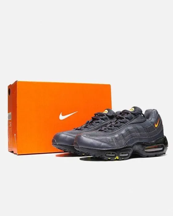 Кросівки Nike Air Max 95 Anthracite Safety Orange premium | Кроссовки Найк чоловічі — фото 8