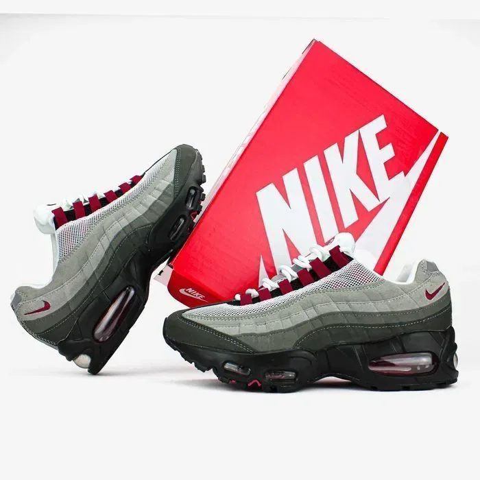 Кросівки Nike Air Max 95 Dark Beetroot premium | Кроссовки Найк чоловічі — фото 8