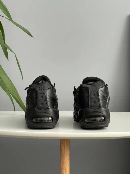 Кросівки Nike Air Max 95 Essential Triple Black premium | Кроссовки Найк чоловічі жіночі — фото 3