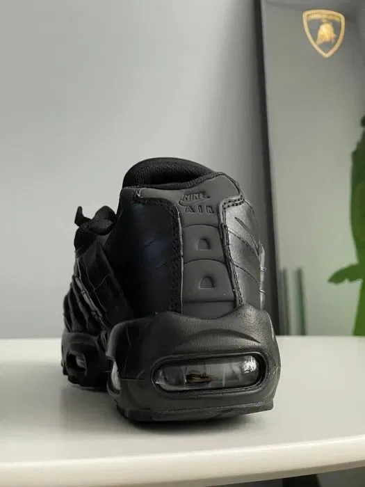 Кросівки Nike Air Max 95 Essential Triple Black premium | Кроссовки Найк чоловічі жіночі — фото 4
