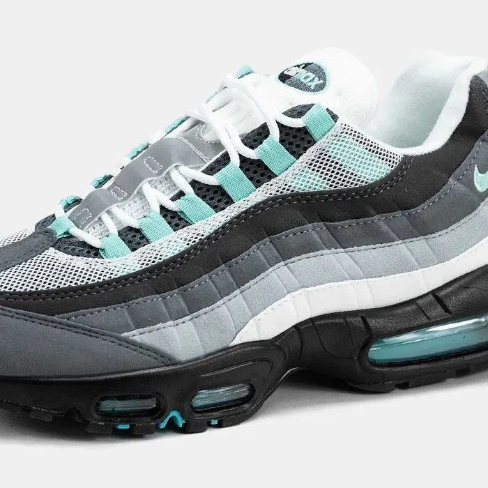 Кросівки Nike Air Max 95 Grey/Mint premium | Кроссовки Найк чоловічі — фото 8
