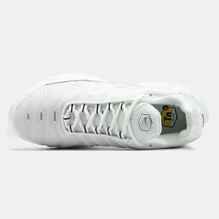 Кросівки Nike Air Max Tn Plus Triple White premium | Кроссовки Найк чоловічі жіночі — фото 3