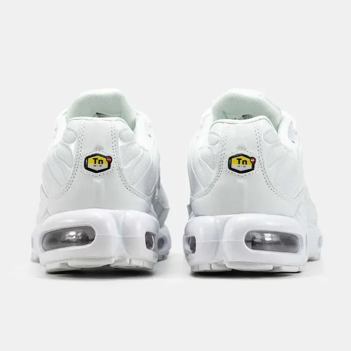 Кросівки Nike Air Max Tn Plus Triple White premium | Кроссовки Найк чоловічі жіночі — фото 5
