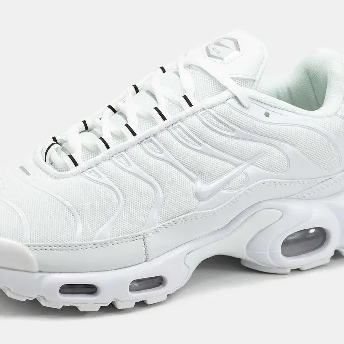 Кросівки Nike Air Max Tn Plus Triple White premium | Кроссовки Найк чоловічі жіночі — фото 7