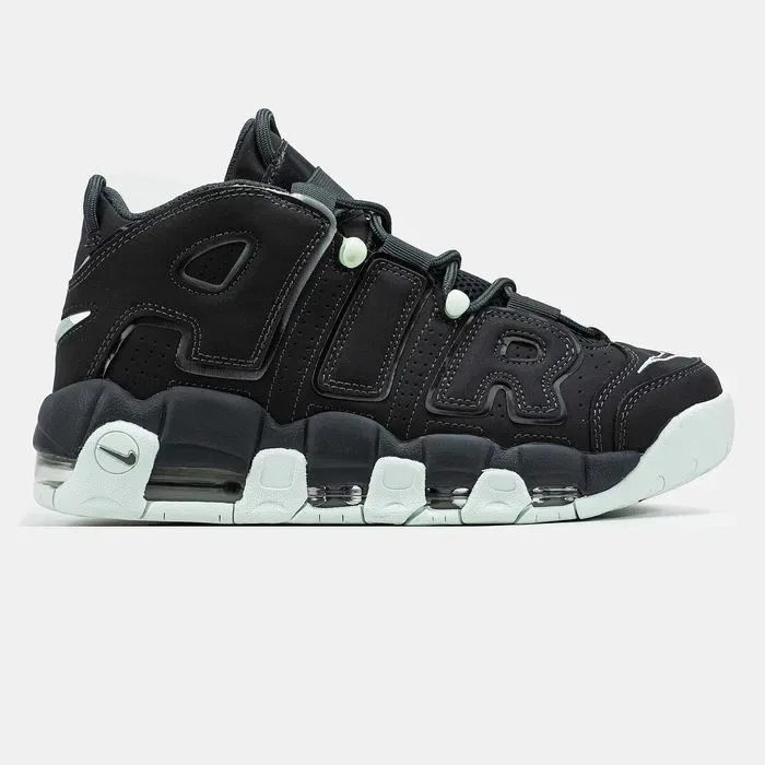 Кросівки Nike Air More Uptempo Black/Mint premium | Кроссовки Найк чоловічі жіночі — фото 3