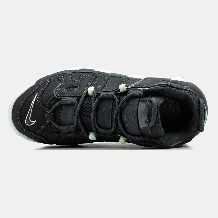 Кросівки Nike Air More Uptempo Black/Mint premium | Кроссовки Найк чоловічі жіночі — фото 4