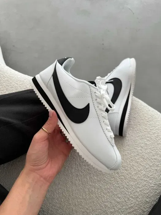 Кросівки Nike Cortez Black Swoosh premium | Кроссовки Найк чоловічі жіночі — фото 8