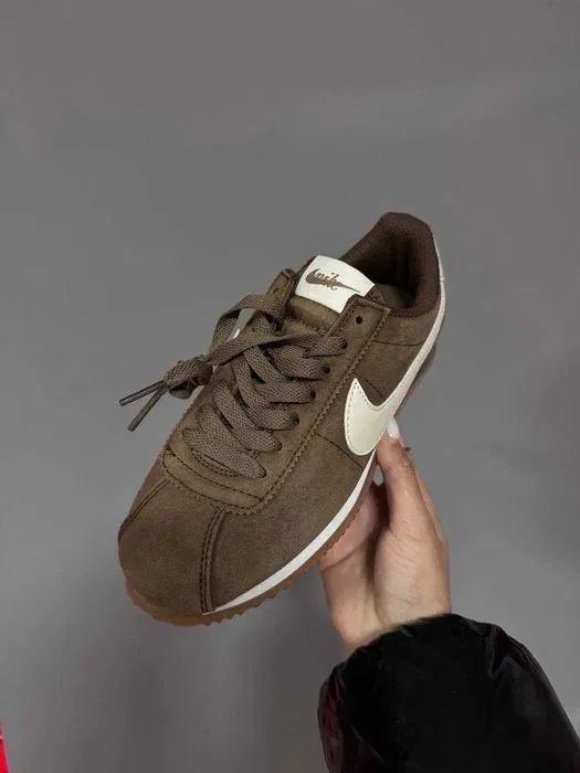 Кросівки Nike Cortez Brown Suede premium | Кроссовки Найк жіночі — фото 2