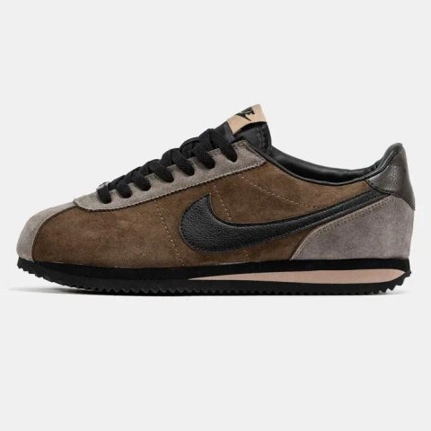Кросівки Nike Cortez Triple Brown premium | Кроссовки Найк чоловічі жіночі