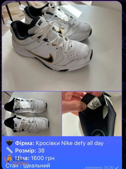 Кросівки Nike defy all day