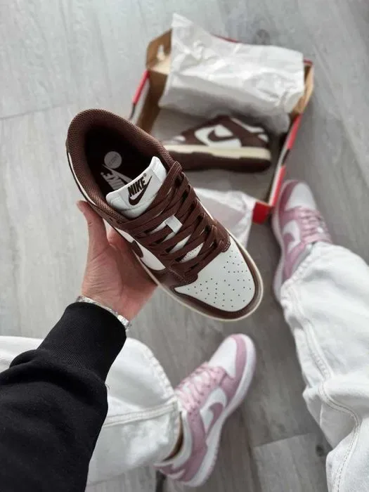 Кросівки Nike Dunk Low Cacao Wow premium | Кроссовки Найк жіночі чоловічі — фото 6