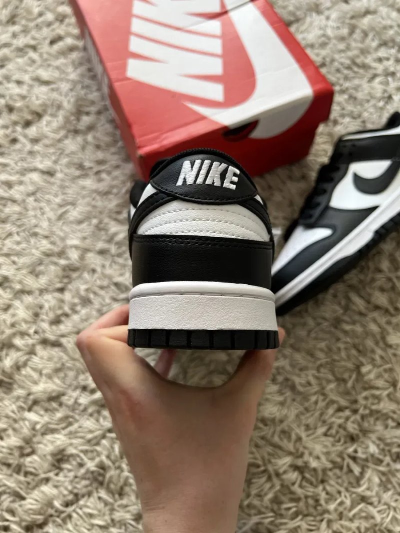Кросівки Nike Dunk Low Retro White Black 2021 - DD1391-100 — фото 4