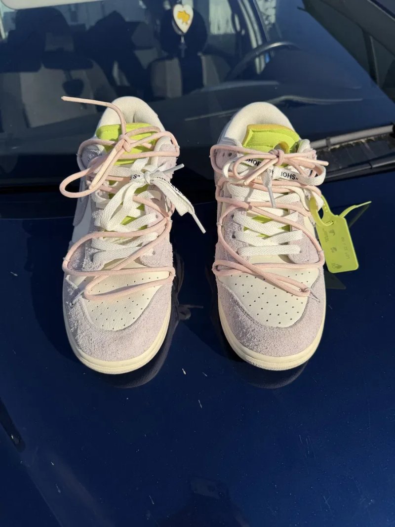 Кросівки Nike Dunk Low x Off-White Lot 12 of 50, розмір 44(28 см від краю до краю ) — фото 2