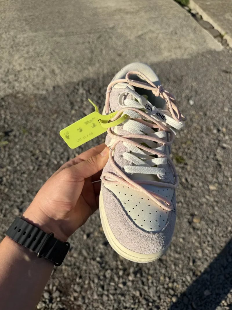 Кросівки Nike Dunk Low x Off-White Lot 12 of 50, розмір 44(28 см від краю до краю ) — фото 3
