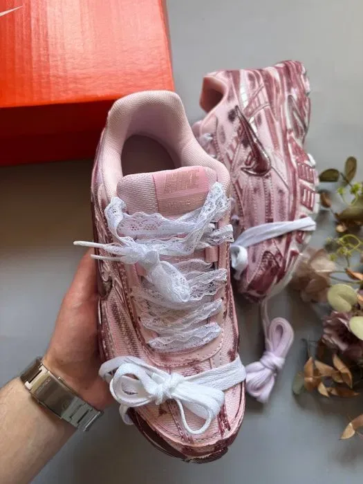 Кросівки Nike Initiator Custom Pink 2.0 premium | Кроссовки Найк жіночі чоловічі — фото 3