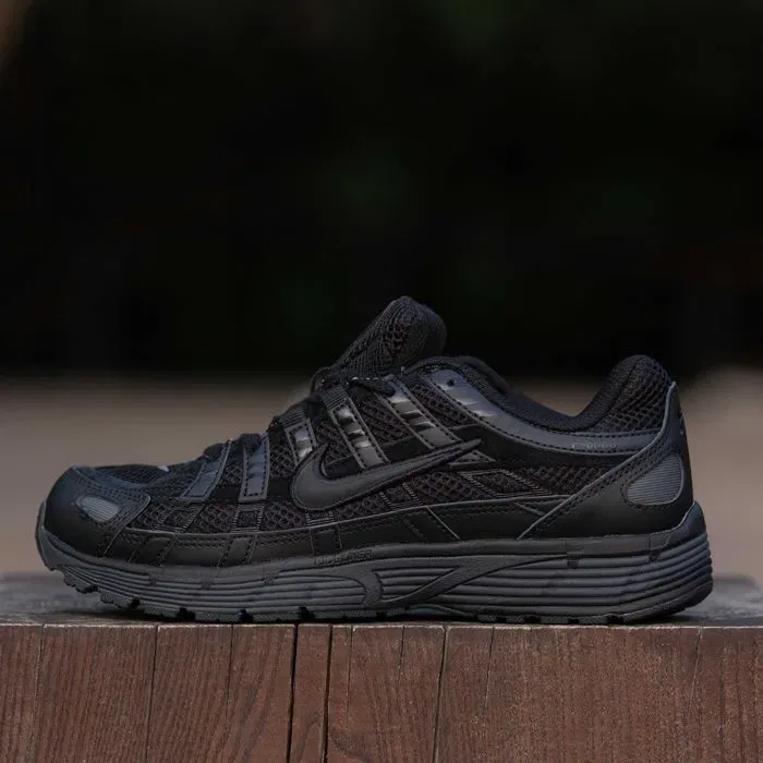 Кросівки Nike P-6000 Triple Black premium — фото 2