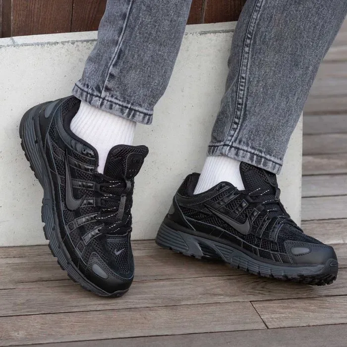 Кросівки Nike P-6000 Triple Black premium — фото 3
