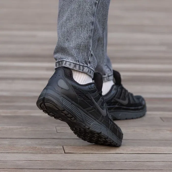 Кросівки Nike P-6000 Triple Black premium — фото 8