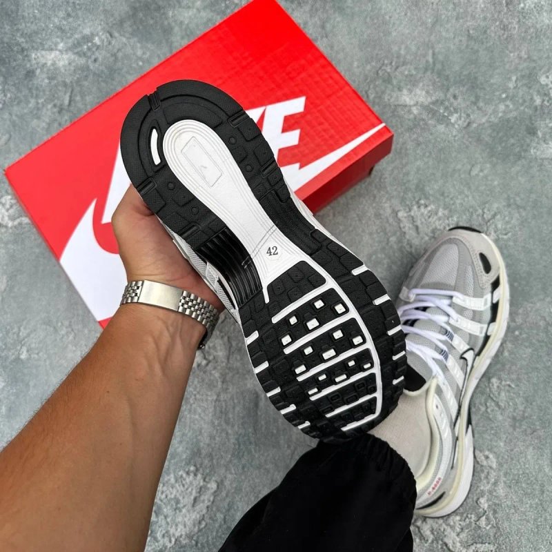 Кросівки Nike P-6000 White/Black — фото 3