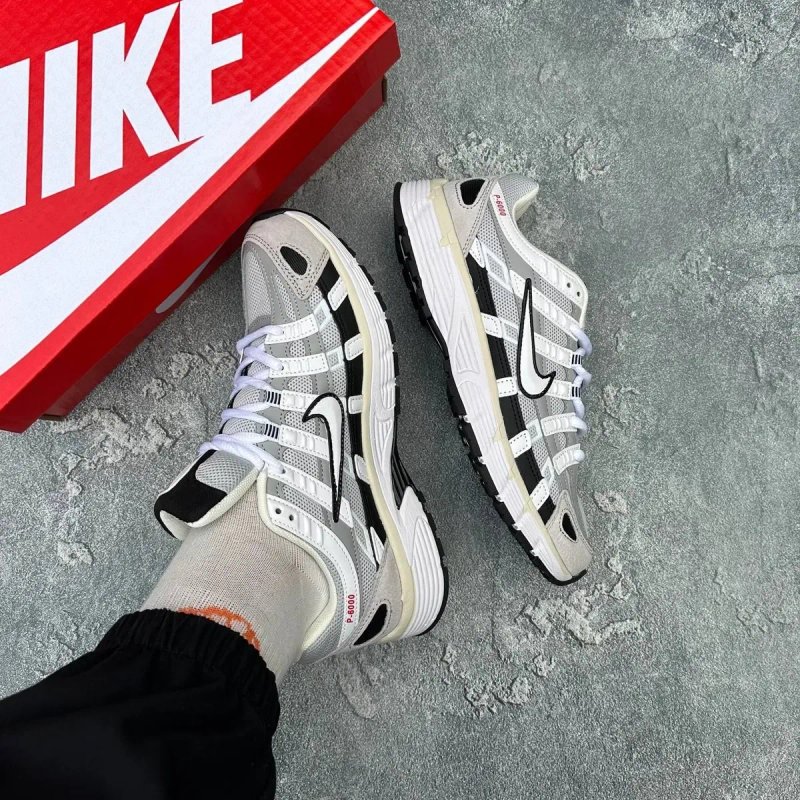 Кросівки Nike P-6000 White/Black — фото 5