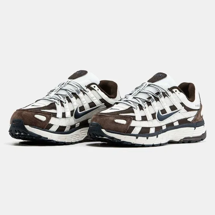 Кросівки Nike P-6000 White/Brown premium | Кроссовки Найк чоловічі жіночі — фото 6