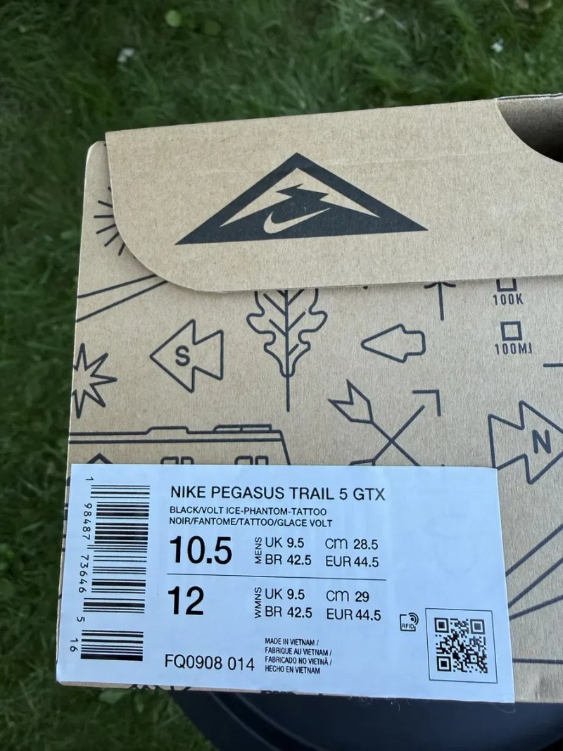 Кросівки Nike Pegasus Trail 5 Gore-Tex 44.5(28.5см) Оригінал FQ0908-014 — фото 7