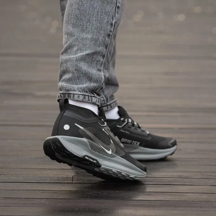 Кросівки Nike Pegasus Trail 5 Gore-Tex Black/White premium | Кроссовки Найк чоловічі жіночі — фото 8
