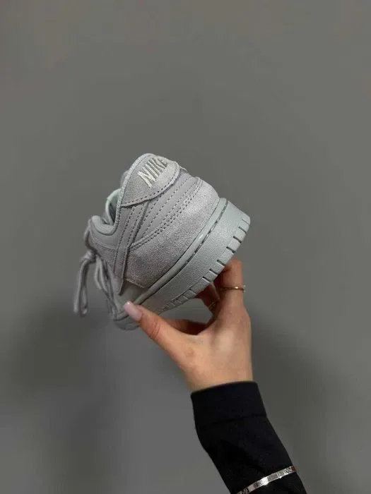 Кросівки Nike SB Dunk low Wolf Grey premium | Кроссовки Найк жіночі чоловічі — фото 3