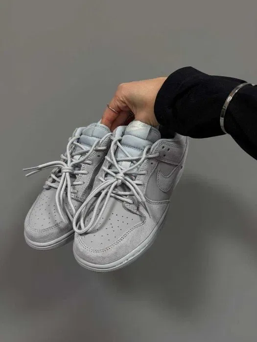 Кросівки Nike SB Dunk low Wolf Grey premium | Кроссовки Найк жіночі чоловічі — фото 6