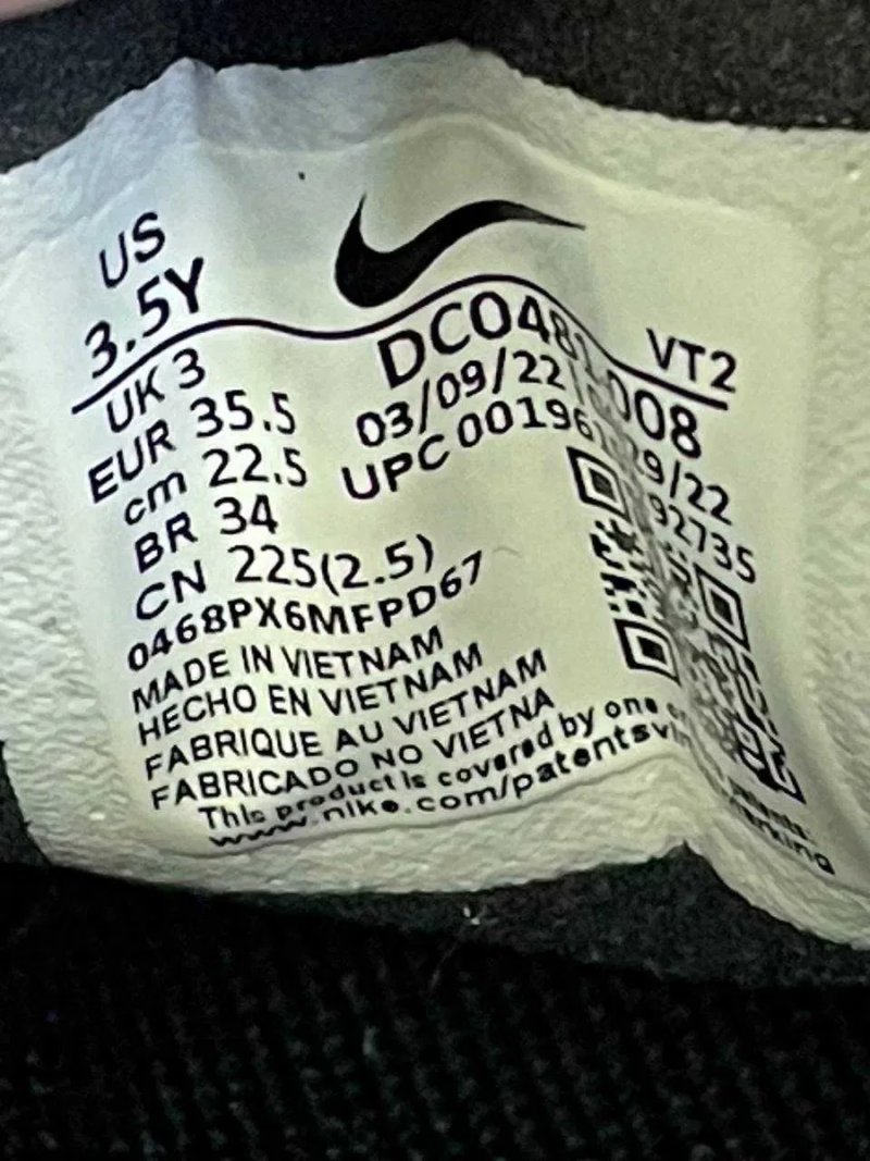 Кросівки Nike Waffle One (GS) (DC0481-008). Оригінал!!! Розмір 35,5. — фото 3