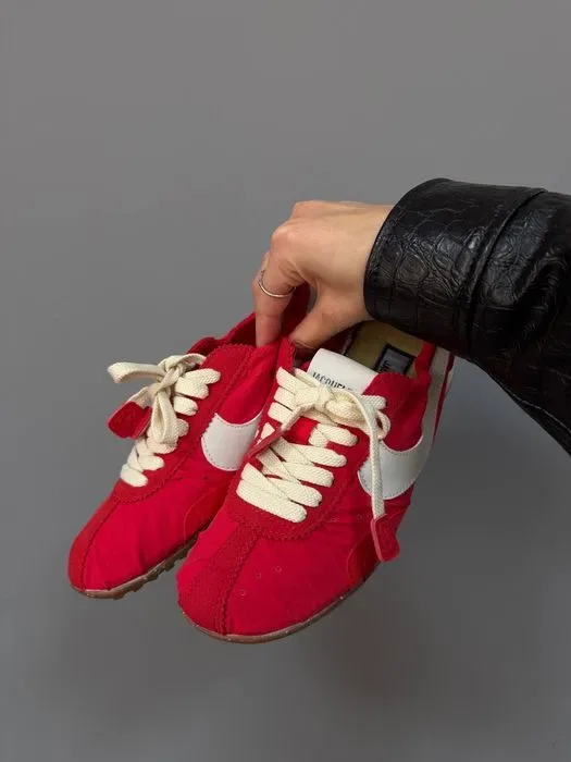 Кросівки Nike X Jacquemus Moon Shor Red premium | Кроссовки Найк жіночі чоловічі — фото 6
