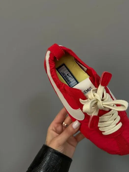 Кросівки Nike X Jacquemus Moon Shor Red premium | Кроссовки Найк жіночі чоловічі — фото 8