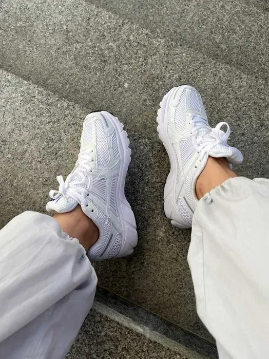 Кросівки Nike Zoom Vomero 5 All White Premium | Кроссовки Найк жіночі чоловічі — фото 4