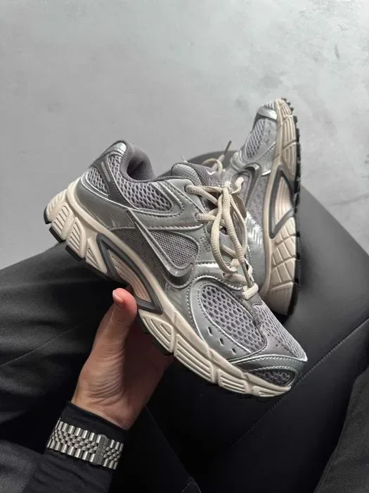 Кросівки Nike Zoom Vomero V5 RNR Silver/Grey premium | Кроссовки Найк чоловічі жіночі — фото 8