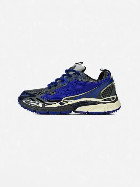 Кросівки Off-white BE Right Back Gunmetal/Blue premium | Кроссовки чоловічі