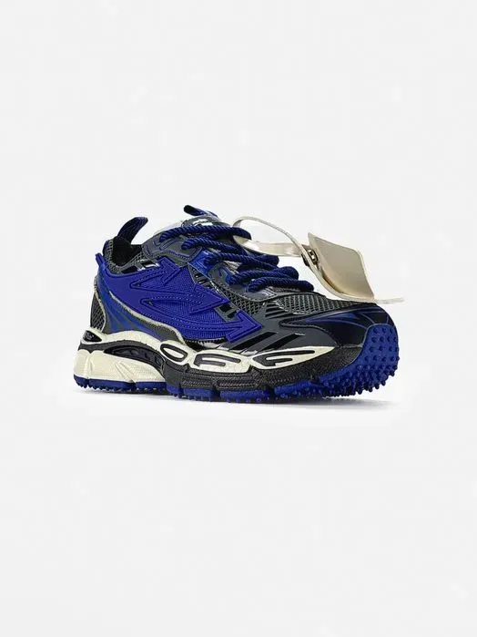 Кросівки Off-white BE Right Back Gunmetal/Blue premium | Кроссовки чоловічі — фото 3