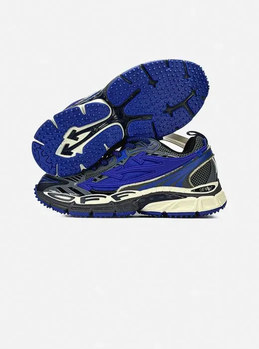 Кросівки Off-white BE Right Back Gunmetal/Blue premium | Кроссовки чоловічі — фото 4