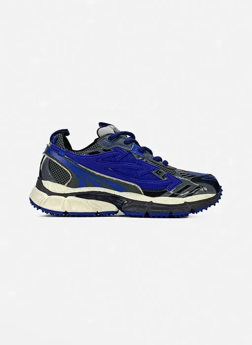 Кросівки Off-white BE Right Back Gunmetal/Blue premium | Кроссовки чоловічі — фото 6