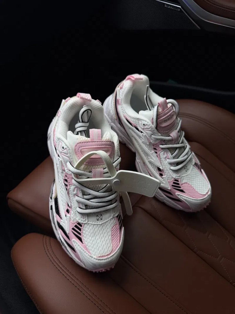 Кросівки Off-White BE Right Back Pink - White premium | Кроссовки жіночі — фото 2